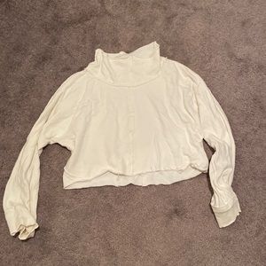 Free People movement long sleeve crop top. Size xs.